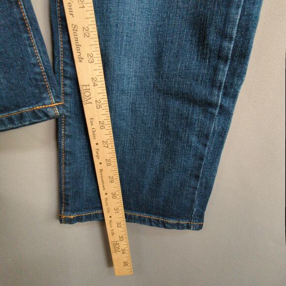 Tommy Hilfiger Jeans Mens 38x32 Blue Straight Stretch New - Picture 6 of 9